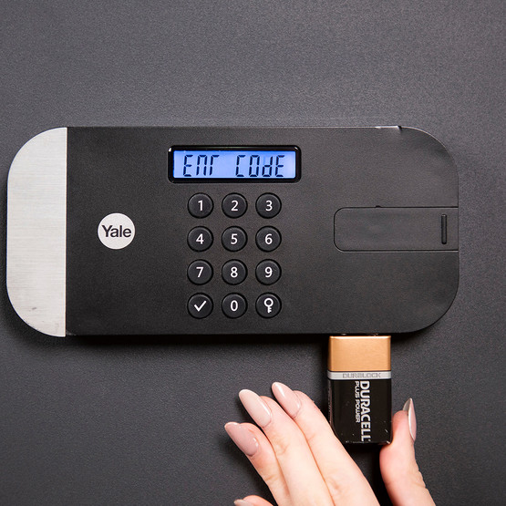 Yale YSEM/250/EG1 Dijital Siyah Elektronik Para Kasası