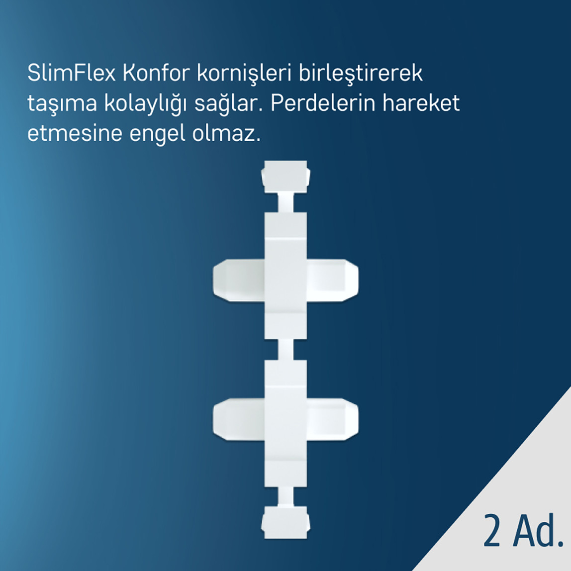    Slimflex Sx Korniş Birleştirme  