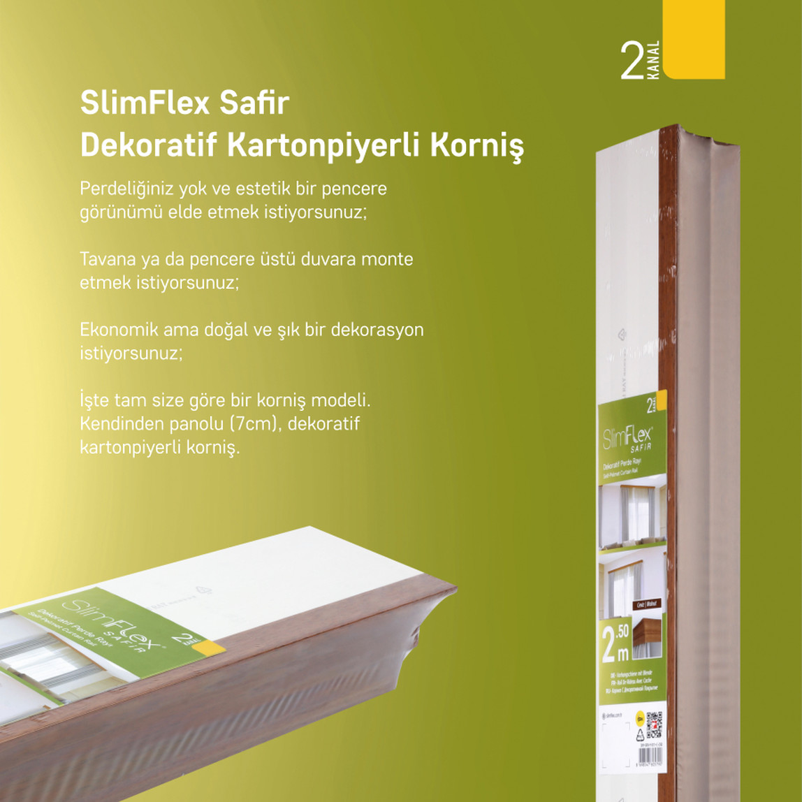   Slimflex Deco Bella 2'li Ray 