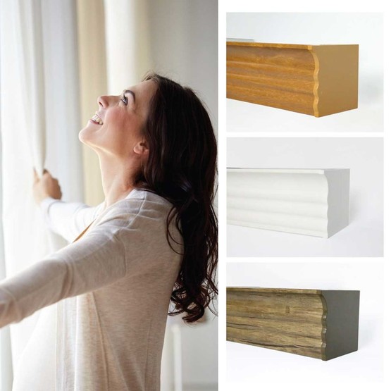 Slimflex Işık Panolu Perde Rayı Beyaz