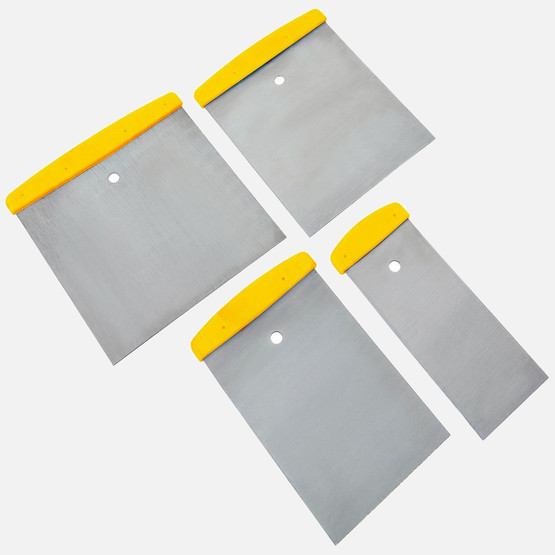 Dizayn Metal Boya Spatulası 4'lü 
