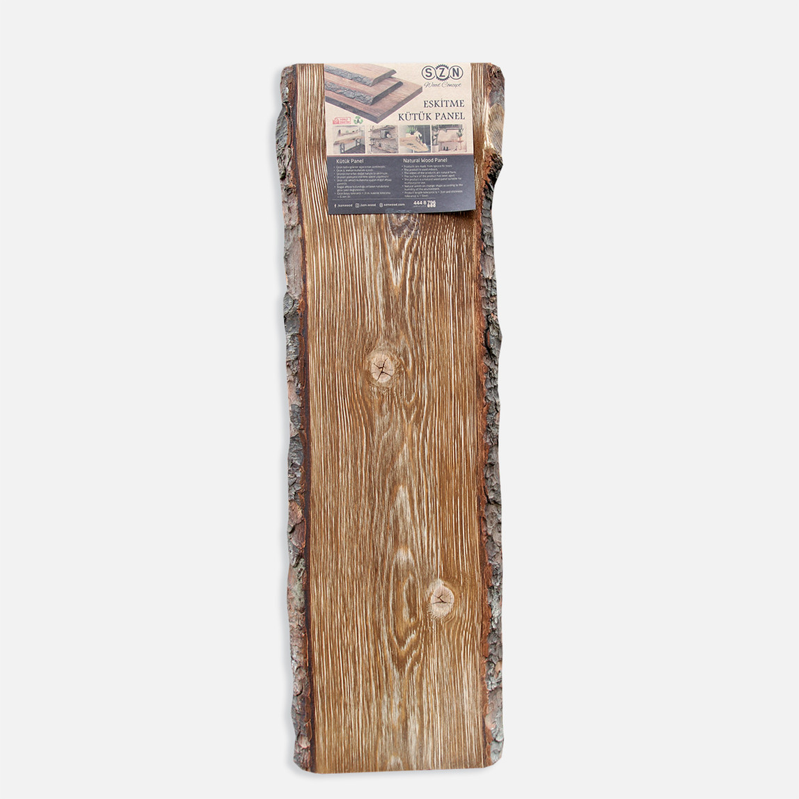    Szn Ham Eskitme Kütük Panel Ladin-Göknar 20-25 200 cm  