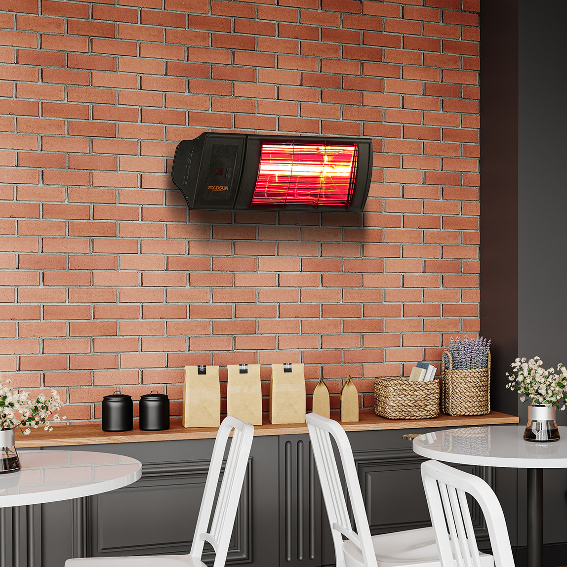    Goldsun Supra Plus GSS20P 2000W Infrared Isıtıcı 