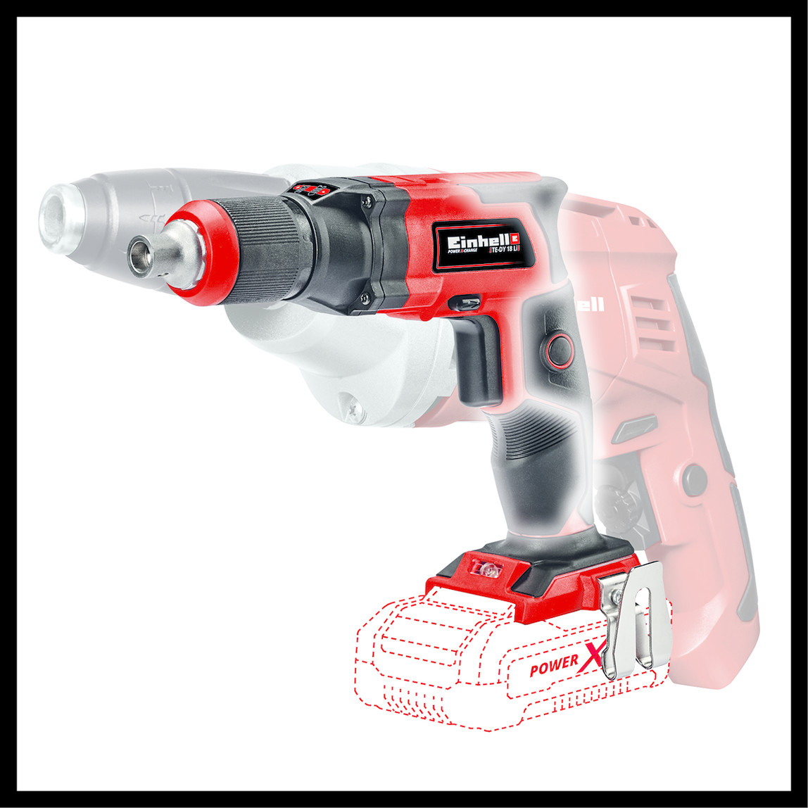    Einhell TE-DY 18 Li Solo Aküsüz Li-ion Darbesiz Akülü Vidalama (Akü ve Şarj Cihazı Dahil Değildir.) 