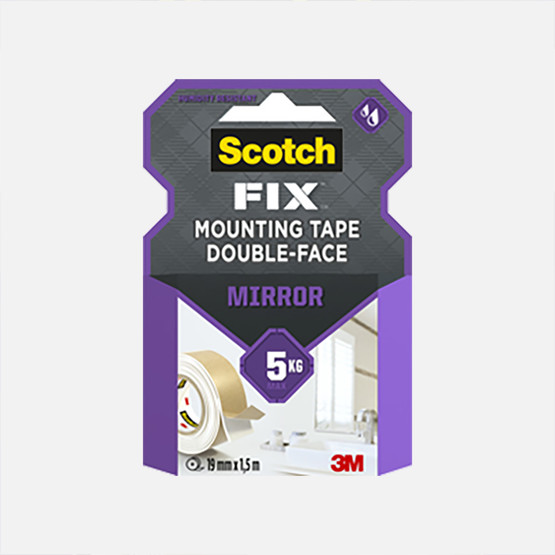 Scotch Banyo-Ayna Montaj Bandı Scotch 19mm x 1,5m 