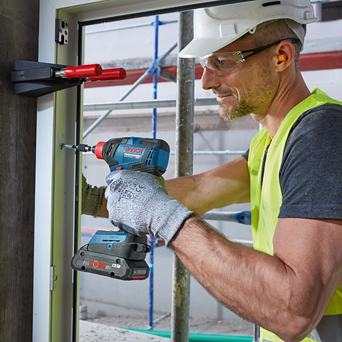    Bosch Profesyonel GDX 18V-200 C 18V Li-ion Solo Somun Sıkma Makinesi (Akü ve Şarj Cihazı Dahil Değildir.) 