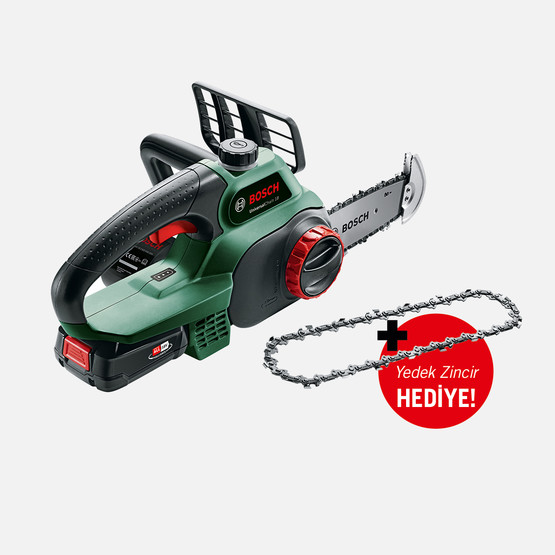 Bosch UniversalChain 18 Akülü Zincirli Ağaç Kesme Makinesi 