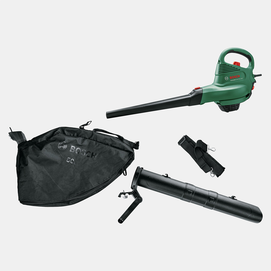    Bosch Universal Garden Tidy 3000 Yaprak Üfleme ve Toplama Makinesi 