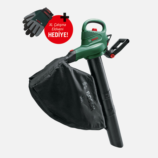 Bosch Universal Garden Tidy 3000 Yaprak Üfleme ve Toplama Makinesi