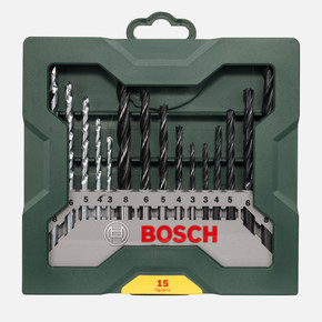 Bosch x-Line 15 Parça Karışık Matkap Ucu Seti 