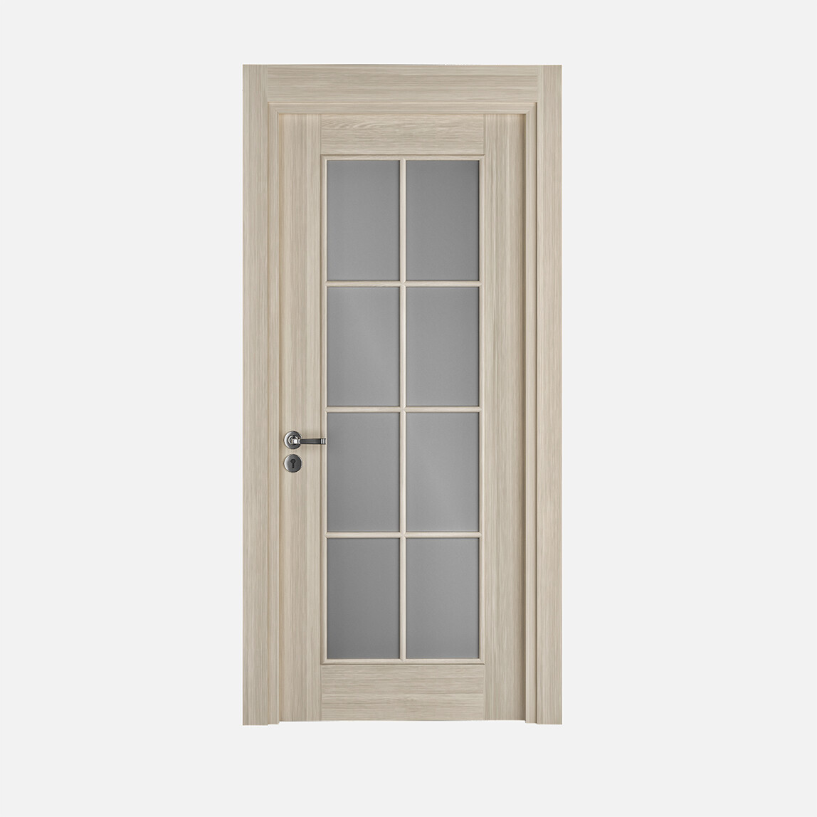    Woodest M03 Camlı 80x198 cm Akdağ C-01 Melamin Kanat Doorest 