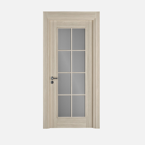 Woodest M03 Camlı 80x198 cm Akdağ C-01 Melamin Kanat Doorest