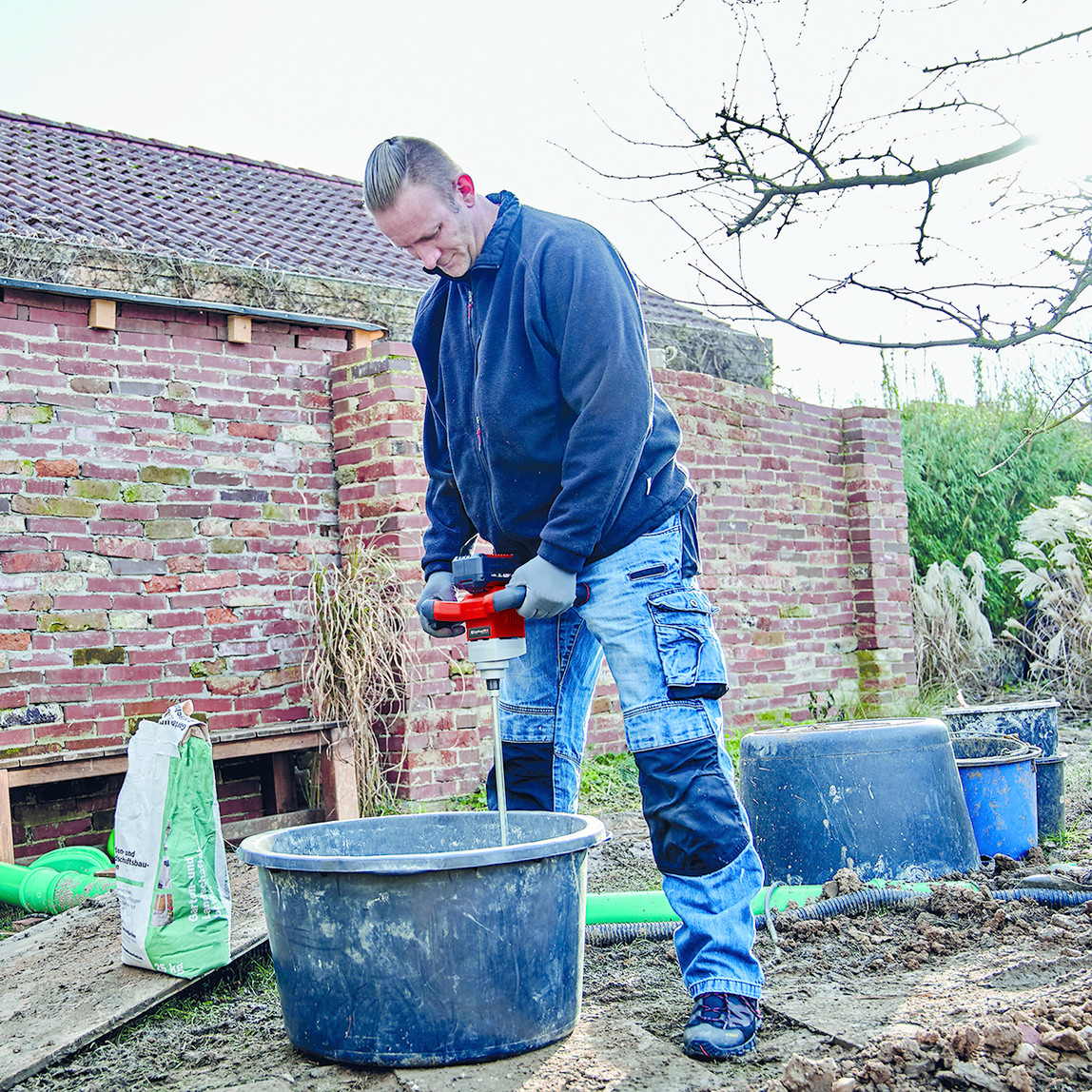    Einhell TE-MX 18 Li Solo Mikser (Akü ve Şarj Cihazı Dahil Değildir.) 