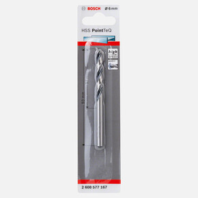 Bosch HSS-PointTec Metal Delme Ucu 6.0 mm 