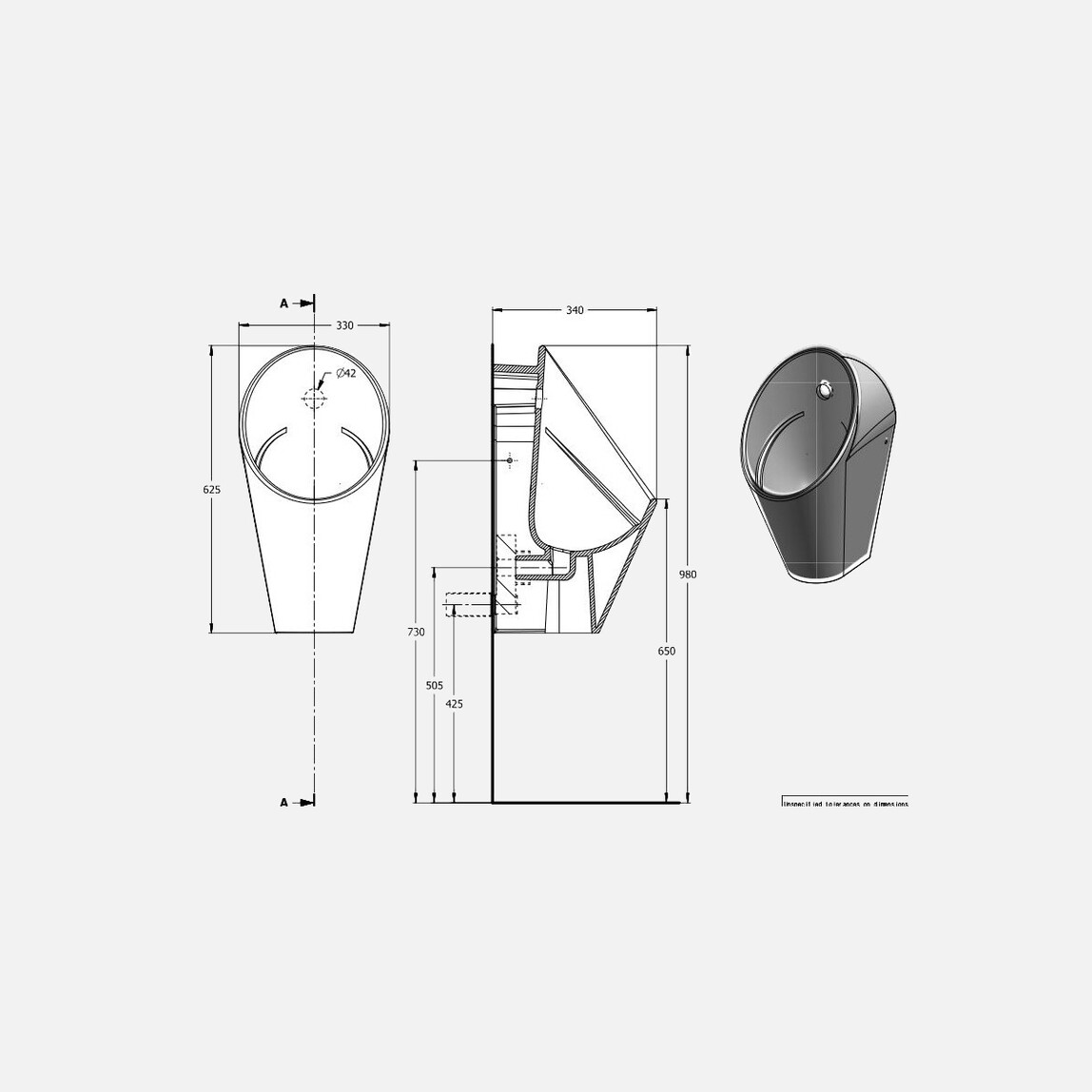   Serel Luvi Elektrikli Pisuvar 