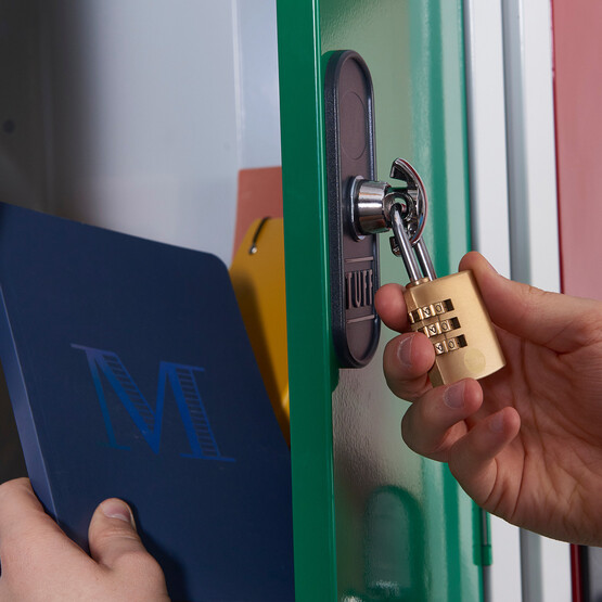 Yale 22mm Şifreli Pirinç Asma Kilit - Blister 