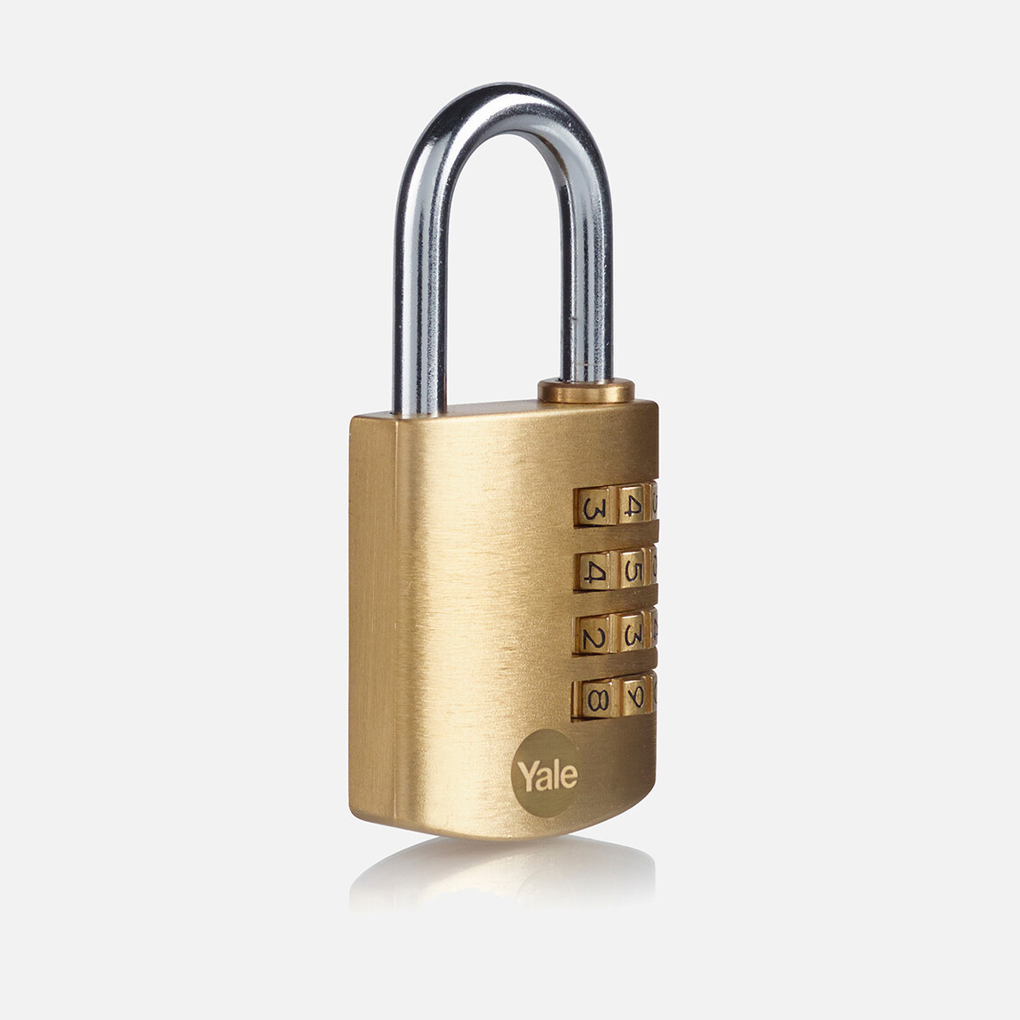    Yale 40mm Şifreli Pirinç Asma Kilit - Blister  