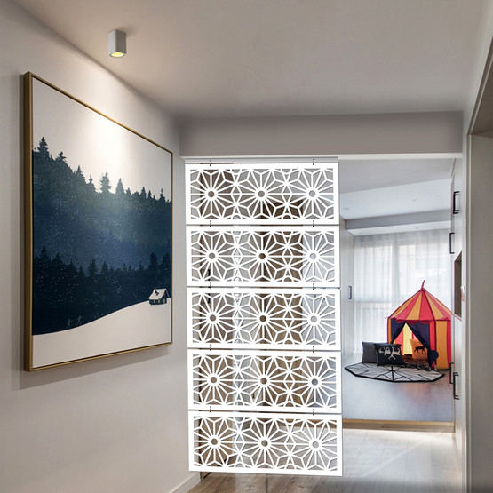 Liar Dekor Seperatör Beyaz Mdf 210x85 cm LAS-202