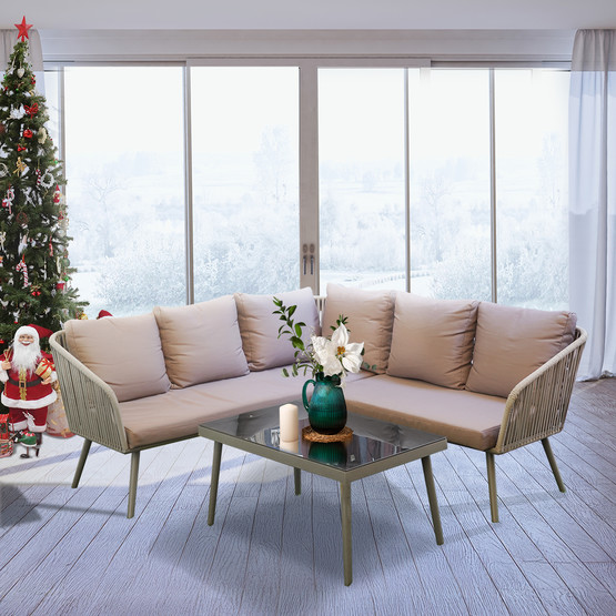 Sunfun Terra Köşe Oturma Grubu 