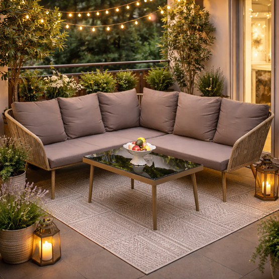 Sunfun Terra Köşe Oturma Grubu 