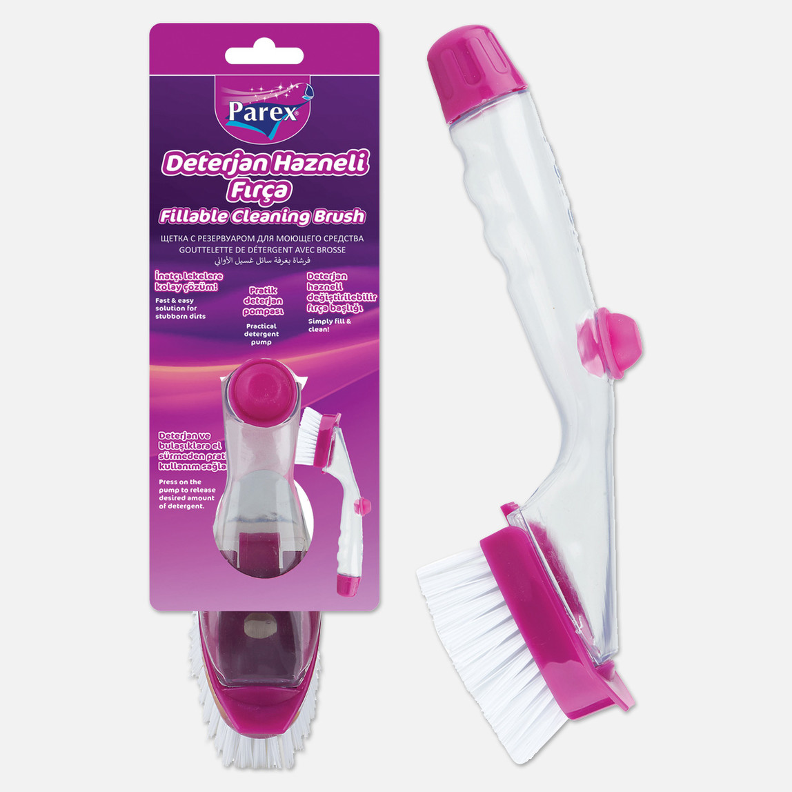   Parex Deterjan Haznelı Temızlık Fırcası  