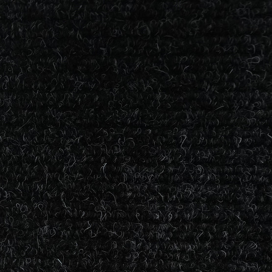 Güven Collection Süper Velür Dikdörtgen 6 mm 200 cm Pvc Paspas Siyah