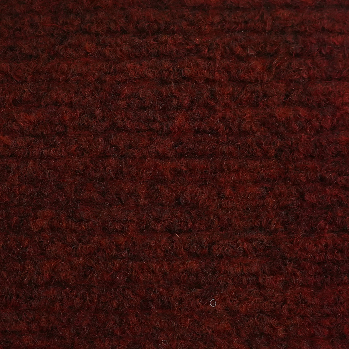    Güven Collection Süper Velür Dikdörtgen 6 mm 200 cm Pvc Paspas Bordo 