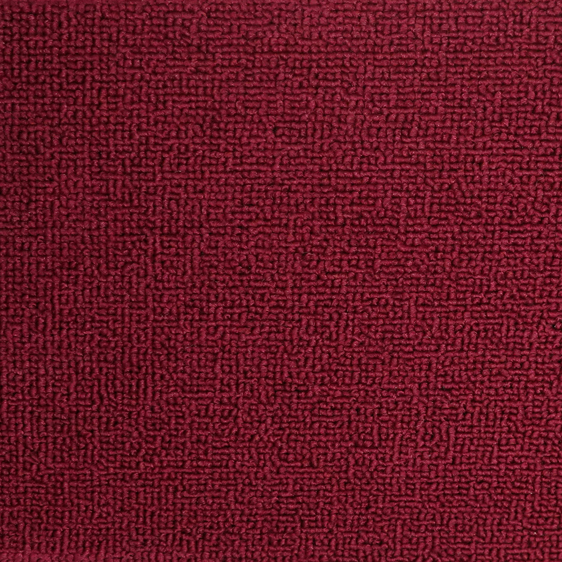    Güven Collection Golf Düz Bukle Akrep 6 mm 400 cm Duvardan Duvara Halı Bordo 