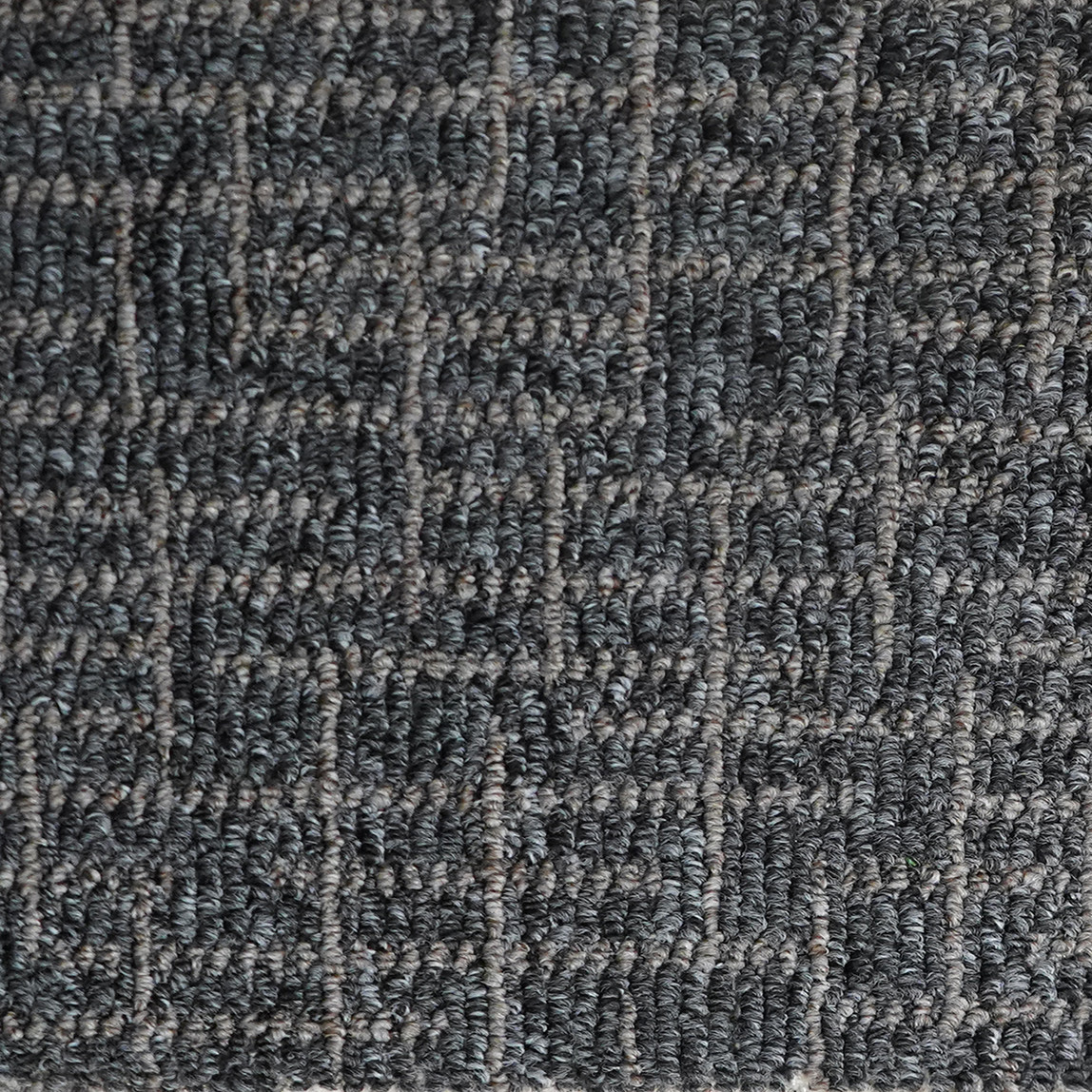    Güven Collection Anadolu Scrool Bukle Konya 7 mm 400 cm Duvardan Duvara Halı Gri 