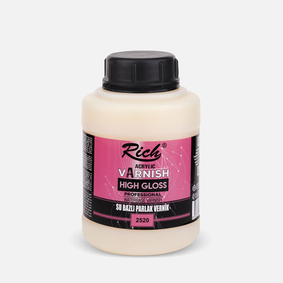    Rich High Gloss Parlak Varnish 1250 cc  