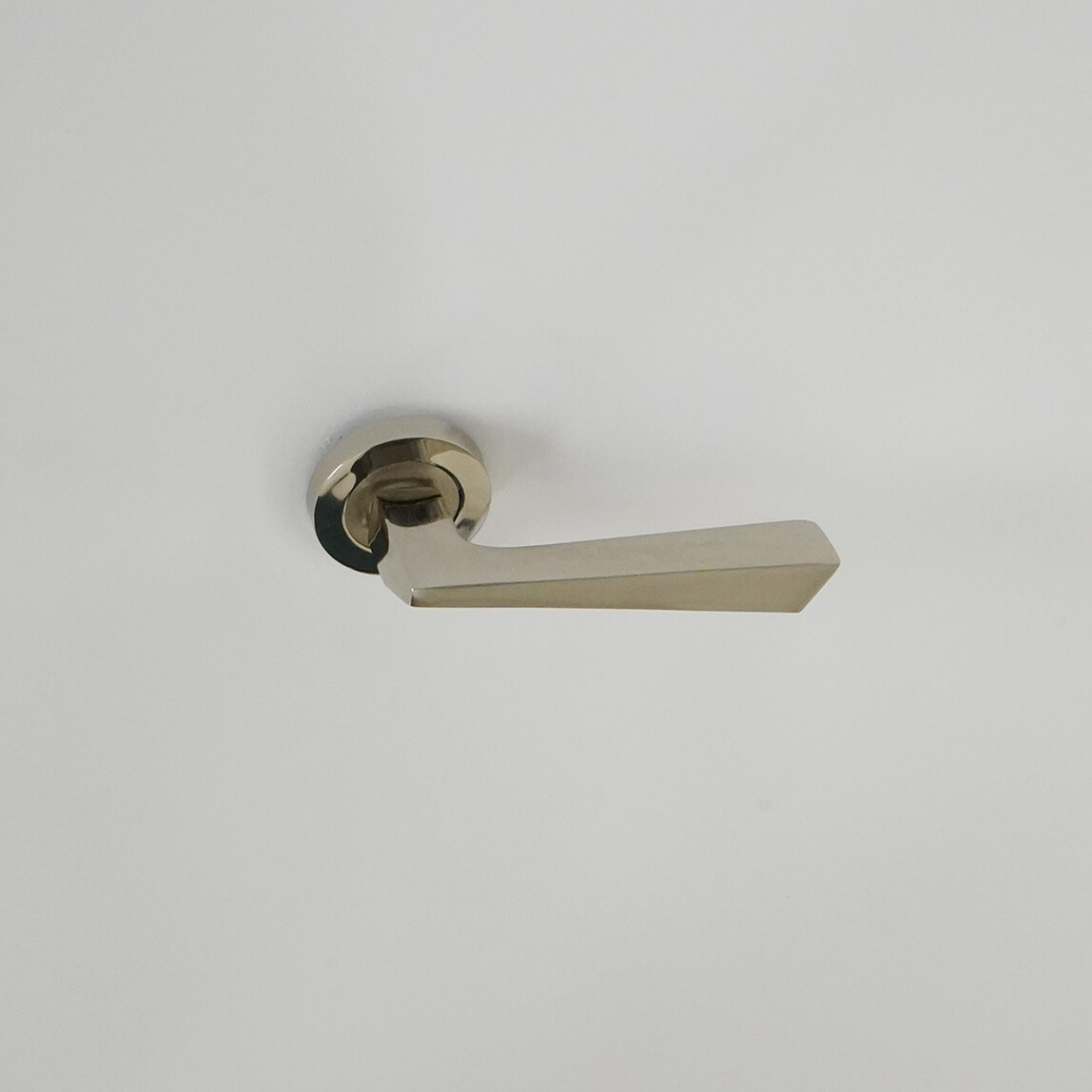    Dreamax  Dha33 Saten Nikel Rozetli  Oda Kapı Kolu  