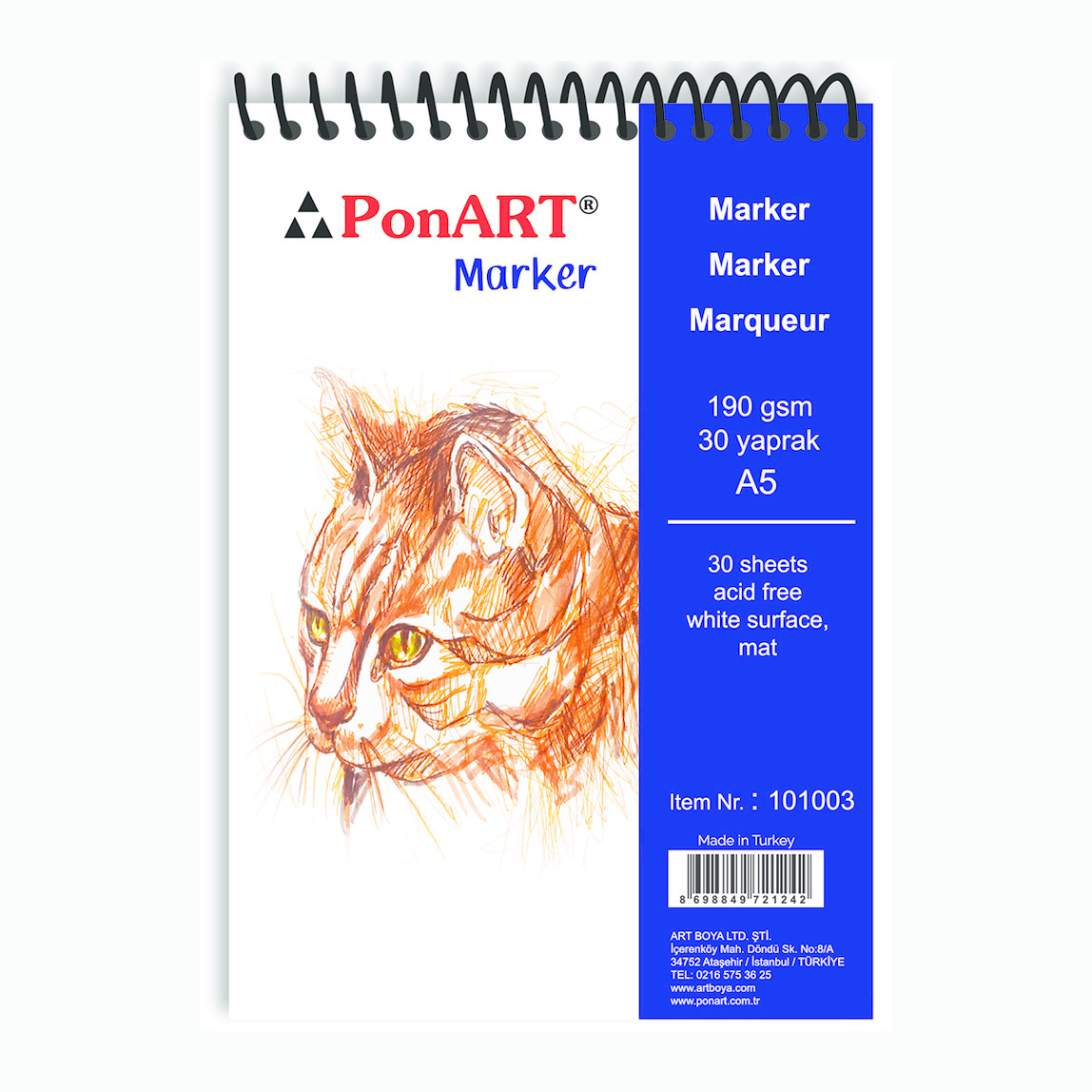    PonArt Marker Pad 190 gr  