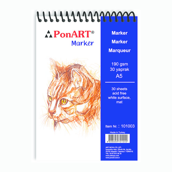 PonArt Marker Pad 190 gr 