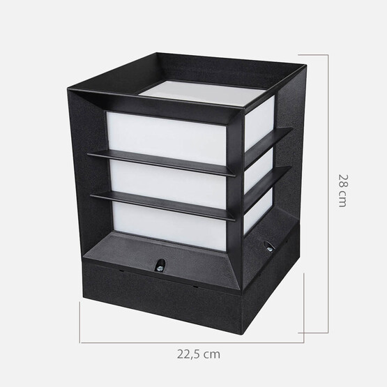 Asz Karo Set Üstü Armatür Siyah 