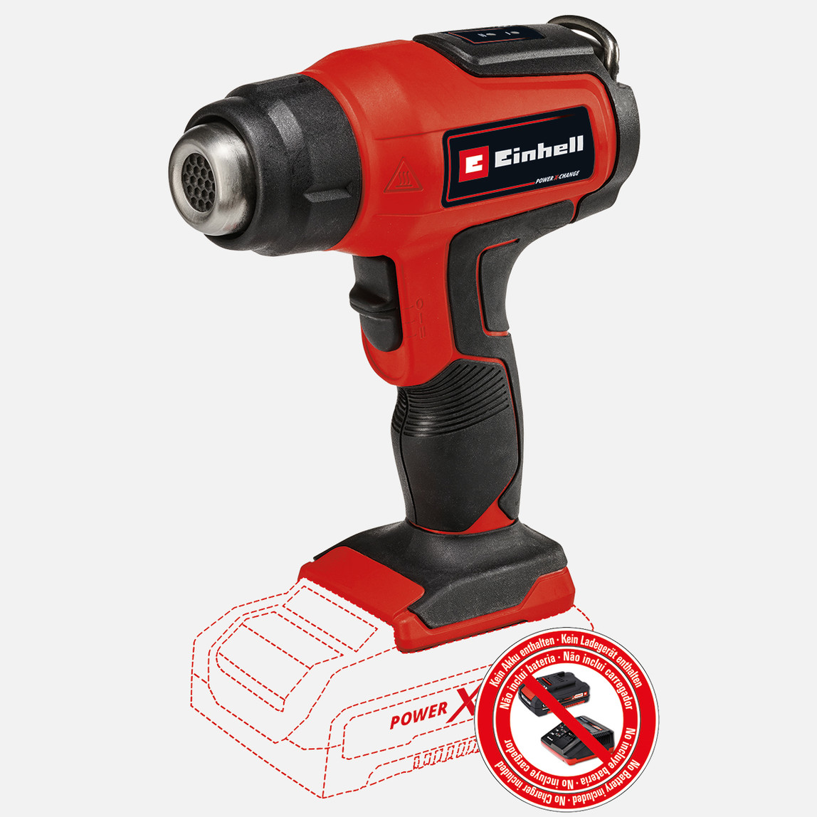    Einhell TE-HA 18 Li Solo Akülü Sıcak Hava Tabancası (Akü ve Şarj Cihazı Dahil Değildir.) 
