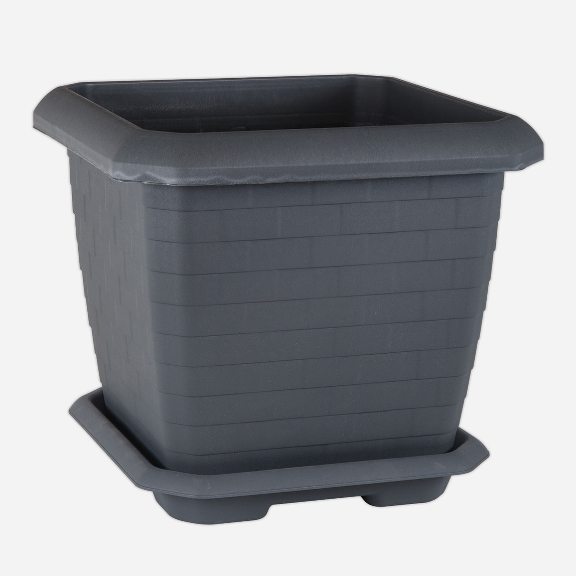    Serinova Hisar Saksı 25,5 lt Antrasit 