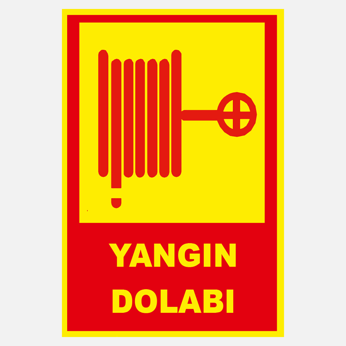    Ekstrafix Yf072 12X25 Fosforlu Yangın Dolabı  