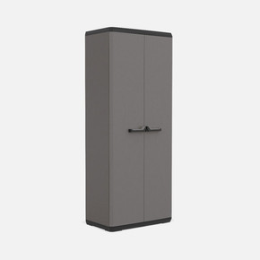 Keter Piu 3 Raflı ve Uzun Bölmeli Plastik Dolap Antrasit