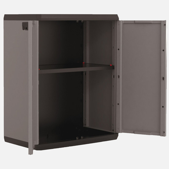 Keter Piu Tek Raflı Plastik Dolap Antrasit 