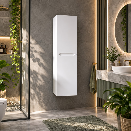 Bonitobagno Rita 40 cm Banyo Boy Dolabı Beyaz