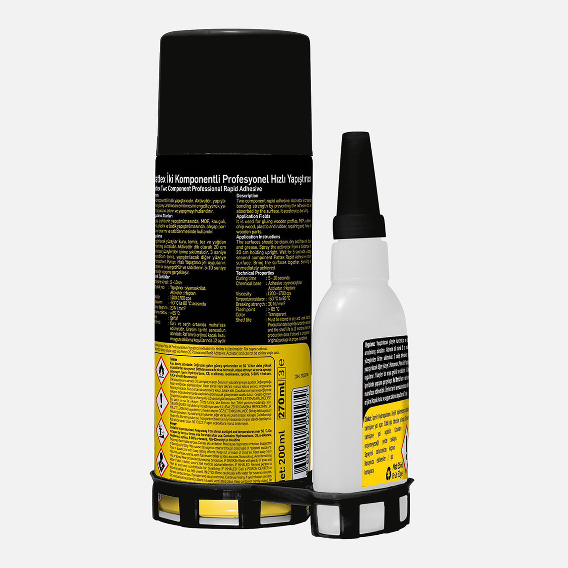    Pattex 2K Profesyonel Hızlı Yapıştırıcı 
