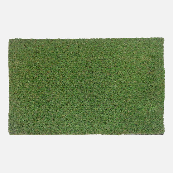 Güven Collection Dikdörtgen 45x75 cm Termo Plastik Çim Paspas Yeşil