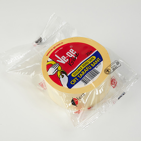 Ve-Ge 18mmx25m Çift Taraflı Bant Vege 