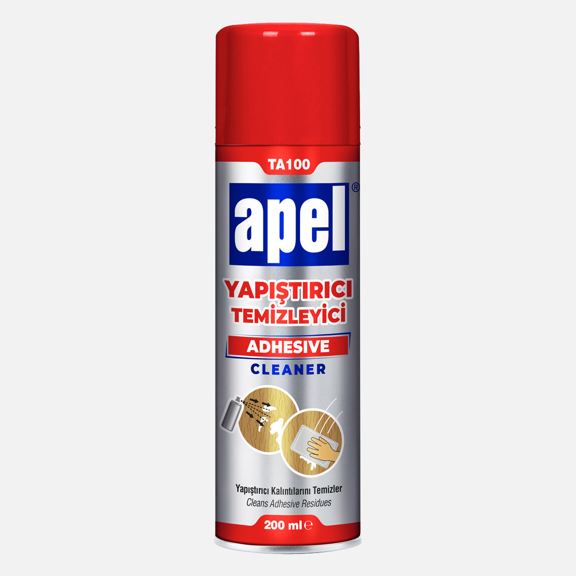    Apel Yapıştırıcı Temizleyici 200 ml 