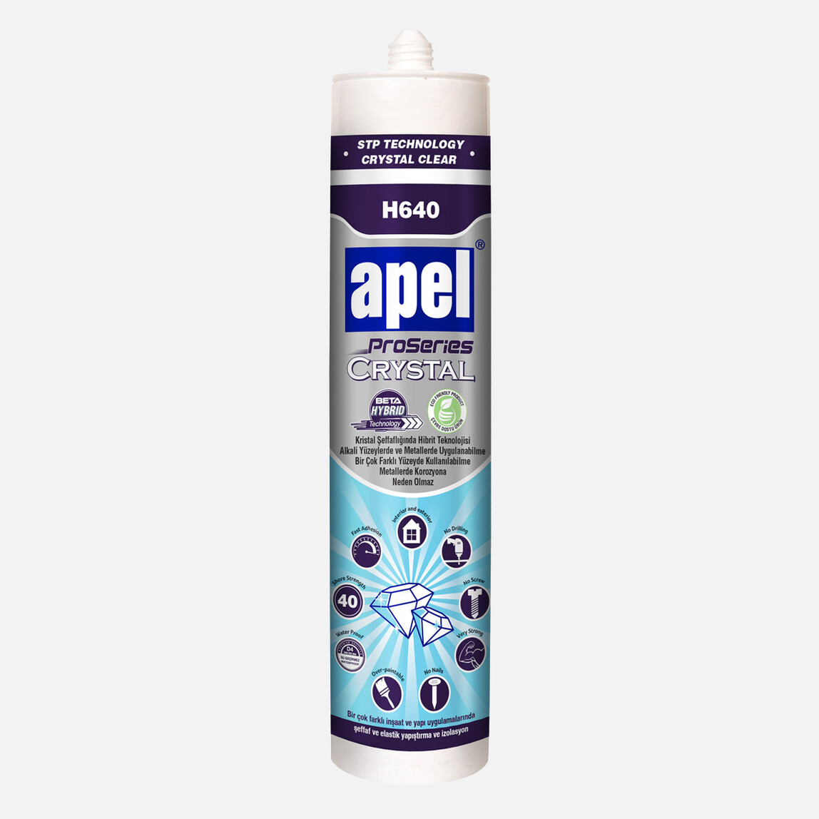    Apel 290 ml Proseries Crystal HS640 Apel  