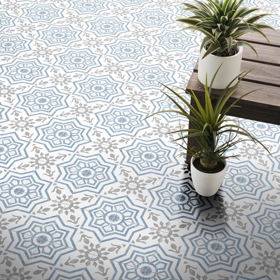 Ege Seramik Stratford Mavi 20x20cm