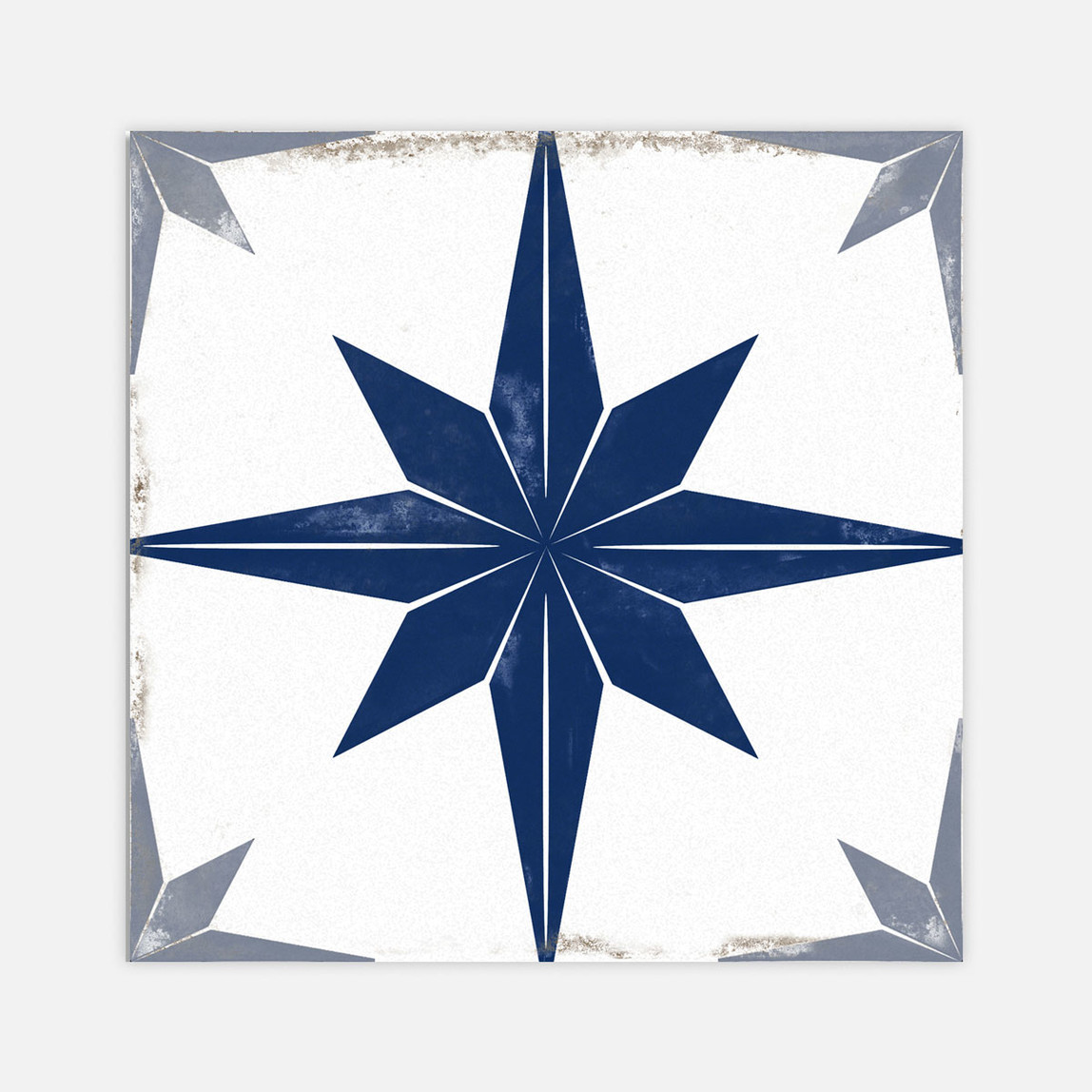    Ege Seramik Atlas Mavi 20x20 cm 