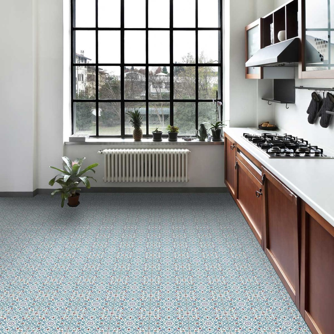    Ege Seramik Mercado Mavi 20x20cm  