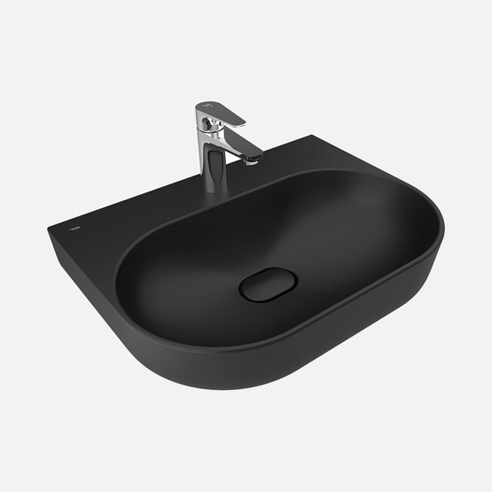 Kale Zero 2.0 60x45cm Armbant Lavabo Siyah