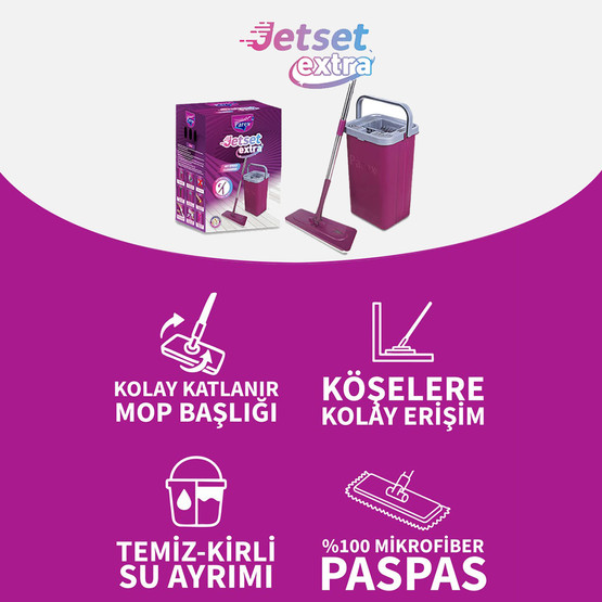 Parex Jetset Extra Otomatik Temizlik Seti